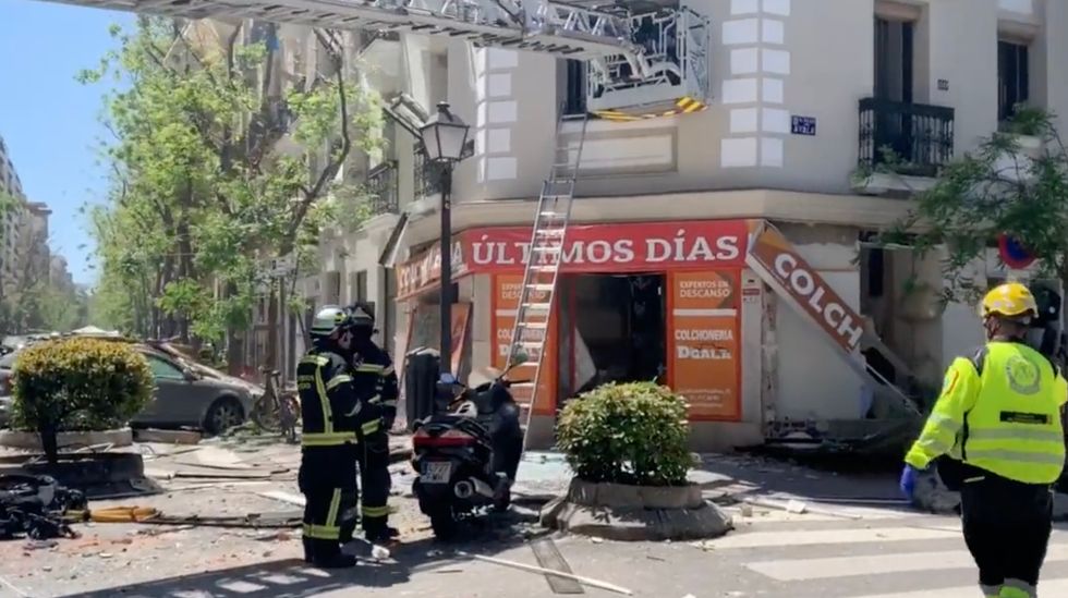 Emergency services attend the scene