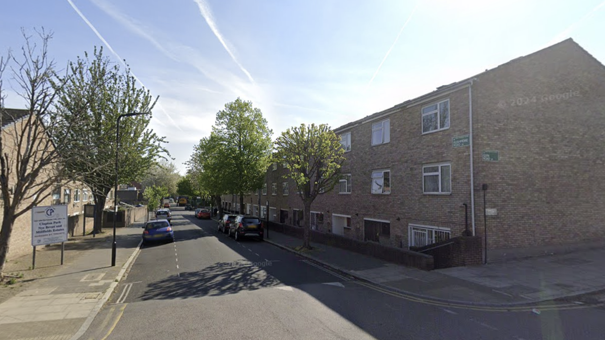 Emergency services attended the scene in east London