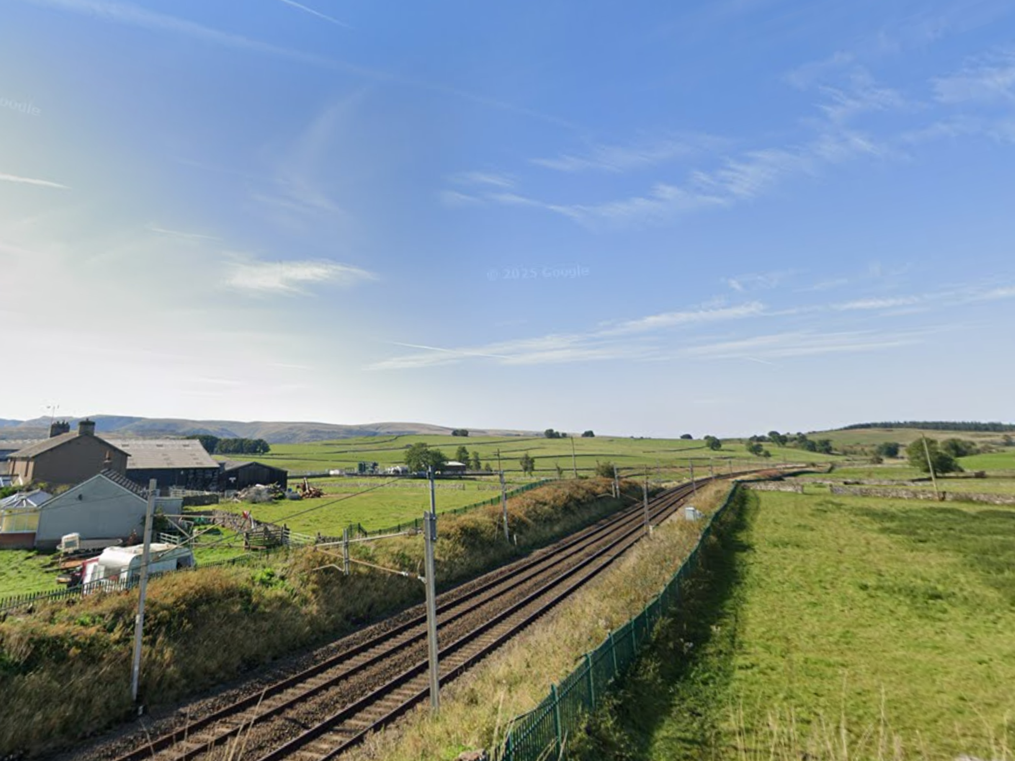 Emergency services rush to scene after train derails in Cumbria
