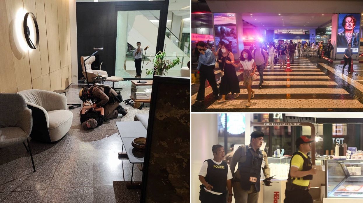 Thai terror: Gunman opens fire at Bangkok shopping centre - hundreds flee in panic