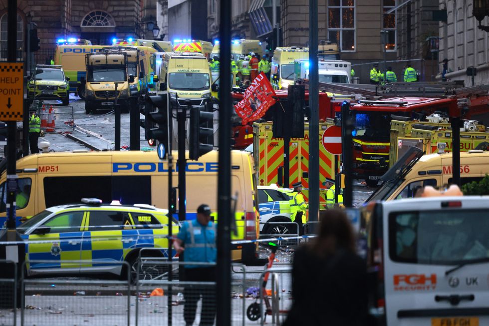 Emergency servicres at the scene\u200b