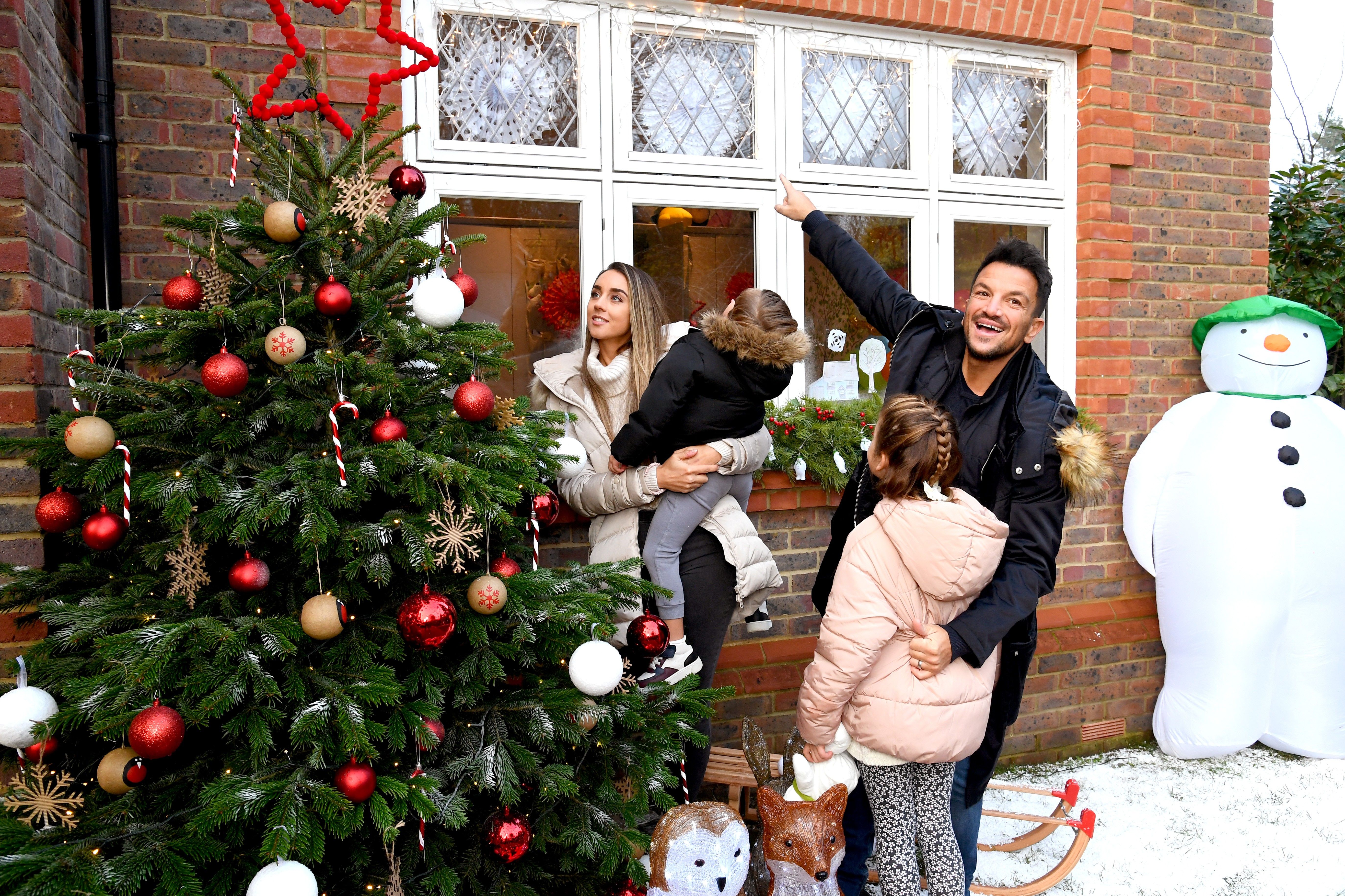 Emily and Peter Andre