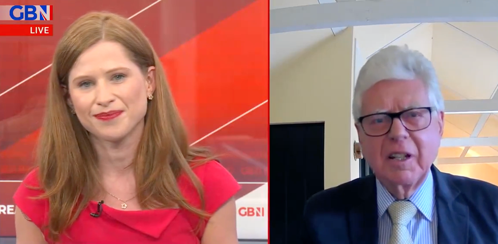 Emily Carver and Michael Cole