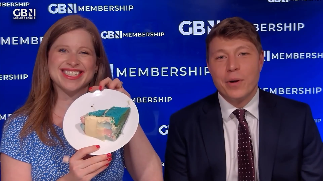 Emily Carver and Patrick Christys