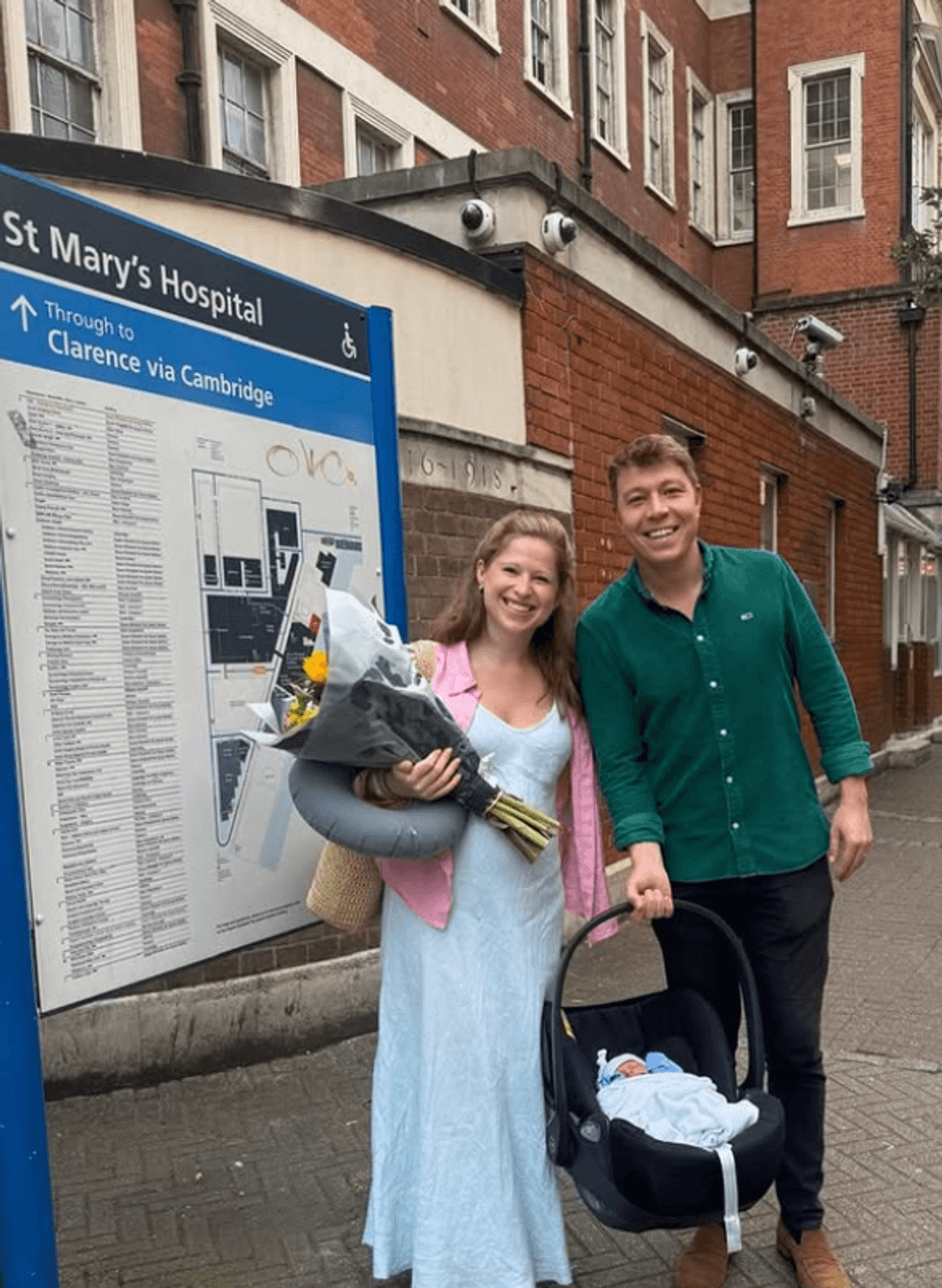 Emily Carver and Patrick Christys