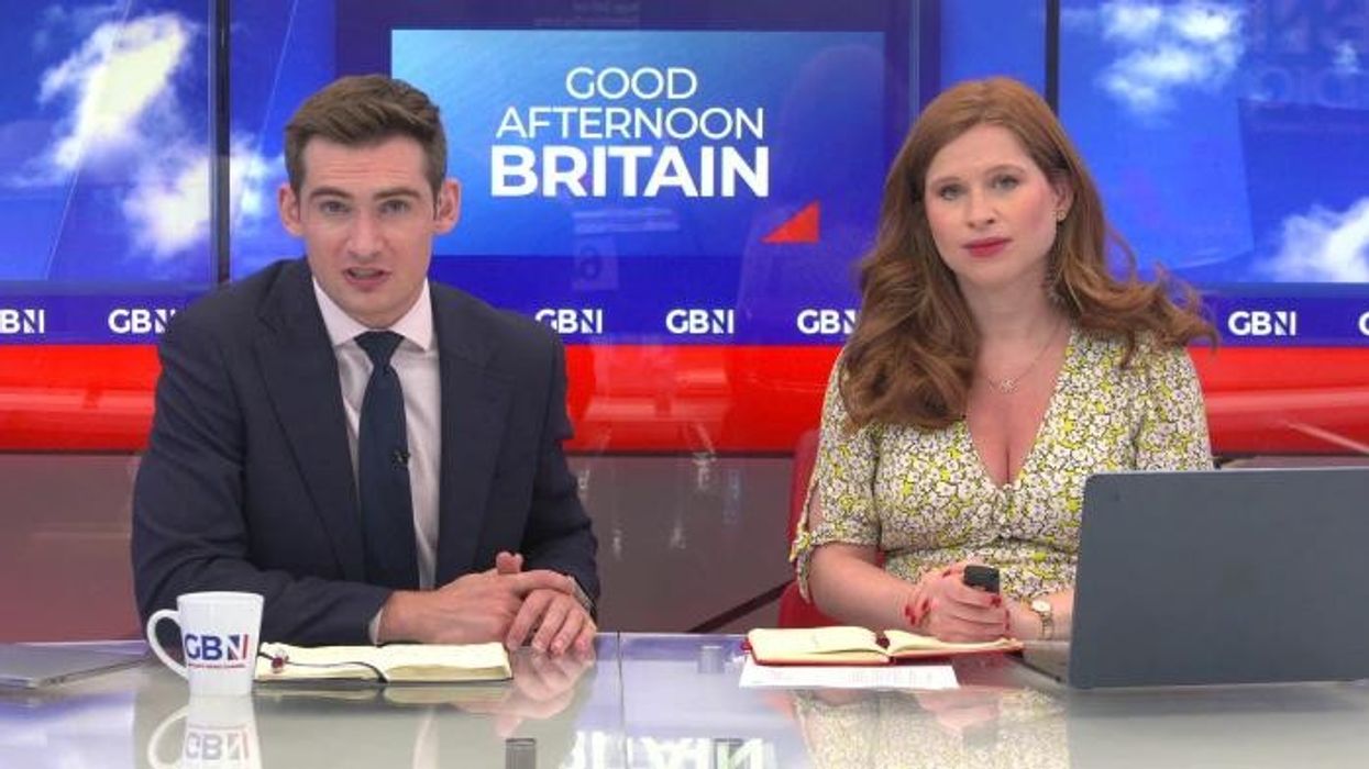'You have NO idea what you're on about!' Emily Carver forced to step in as furious Palestinian flag row erupts on GB News