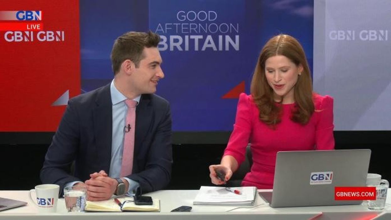 ‘You don’t even know what you are talking about!’ Emily Carver FUMES at co-host Tom Harwood in fierce transgender debate over JK Rowling