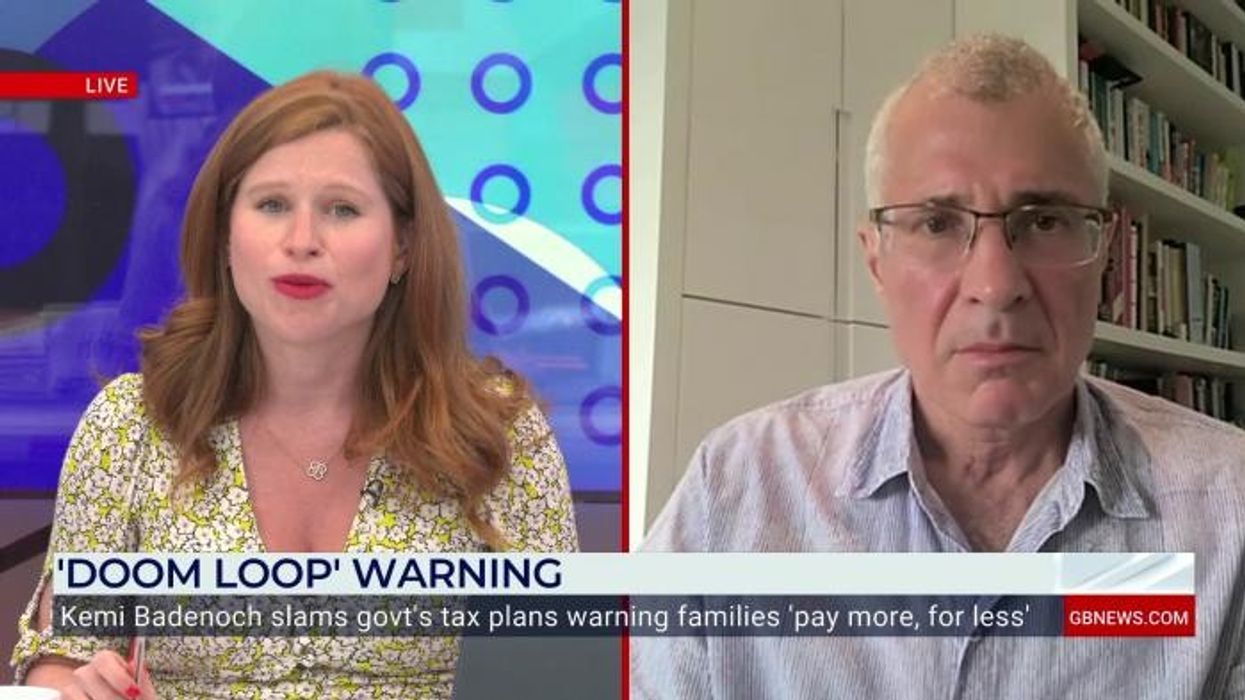 Emily Carver slaps down ‘very patronising’ guest as GB News interview turns frosty