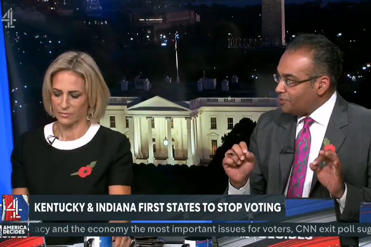 Emily Maitlis and Krishnan Guru-Murthy