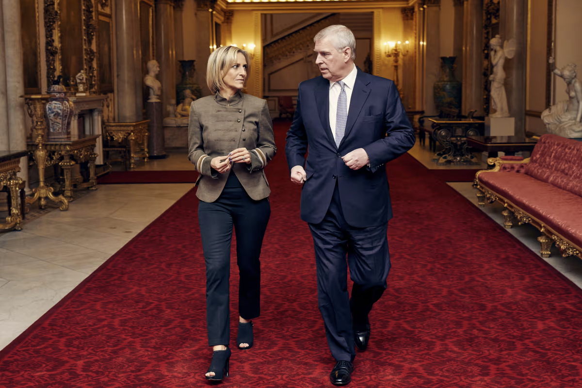 Emily Maitlis and Prince Andrew