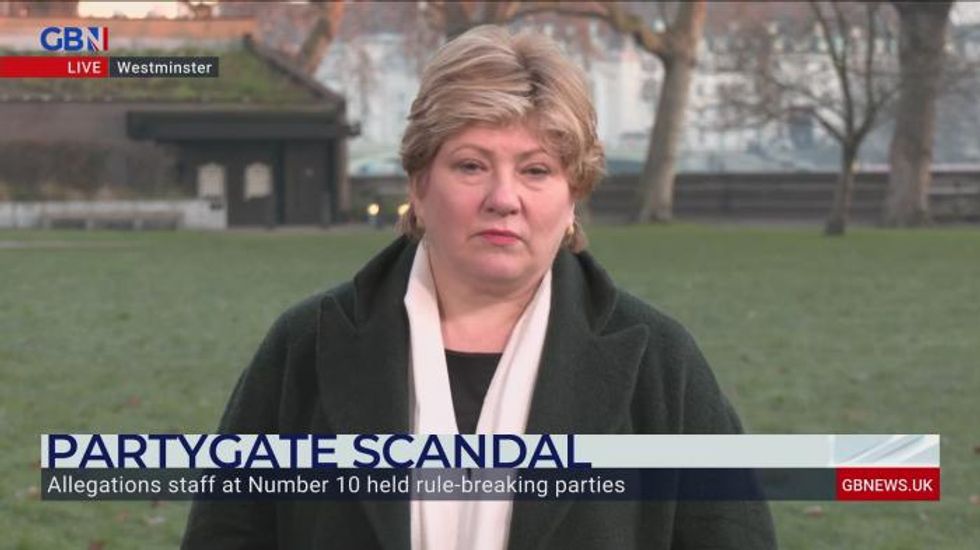Emily Thornberry: Boris Johnson ‘treating us as fools' over Downing St parties 'makes all of this worse’