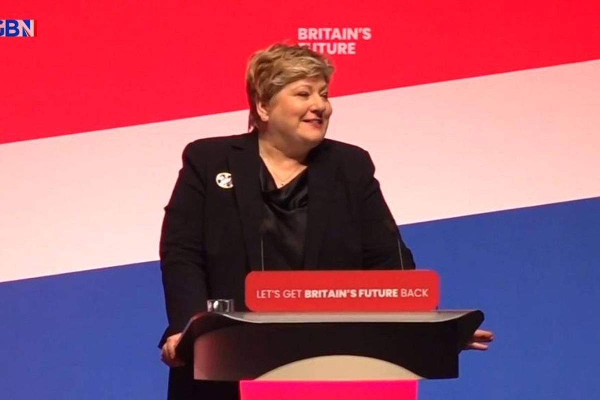 Emily Thornberry speaks at the Labour Party Conference