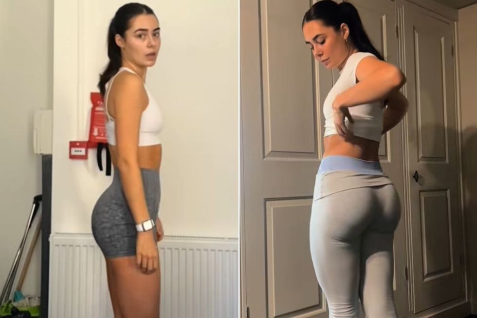 Emily Yaisla's glute transformation