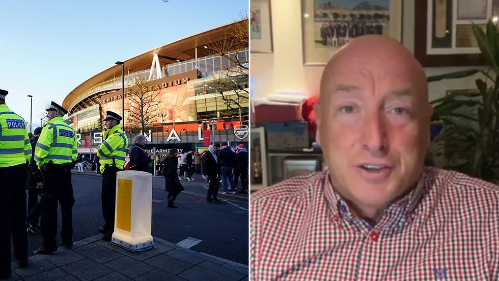 Emirates Stadium and Chris Phillips