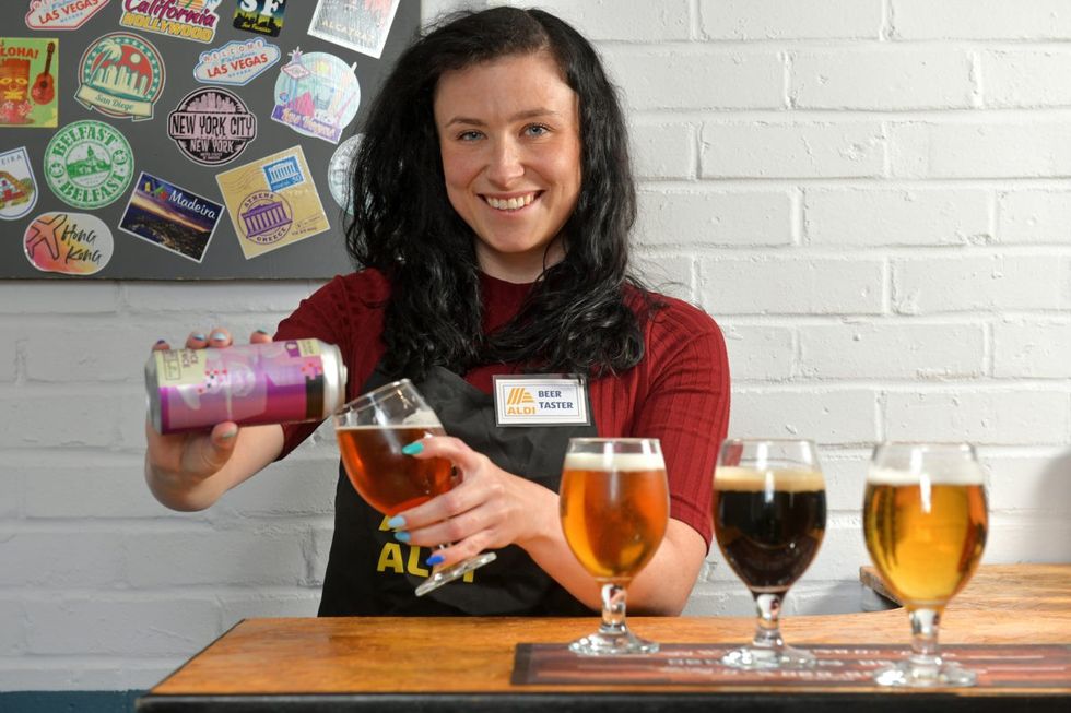 Emma Budd became an official beer taster last year