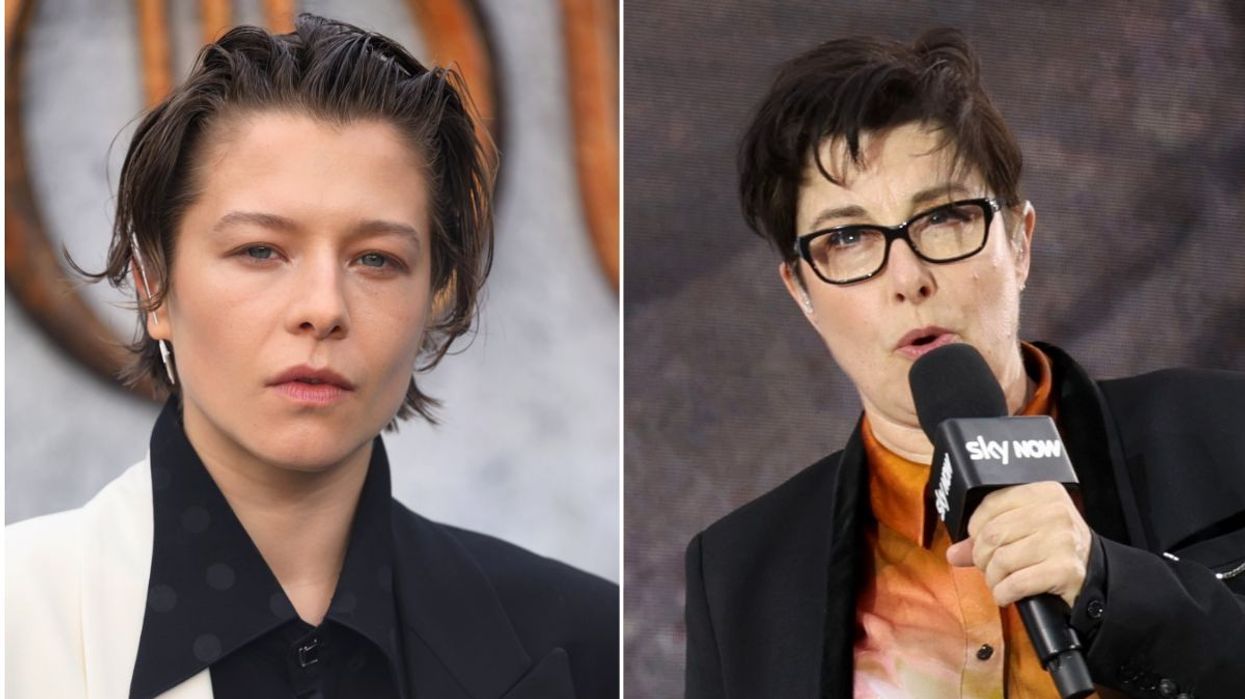 Emma D'Arcy and Sue Perkins