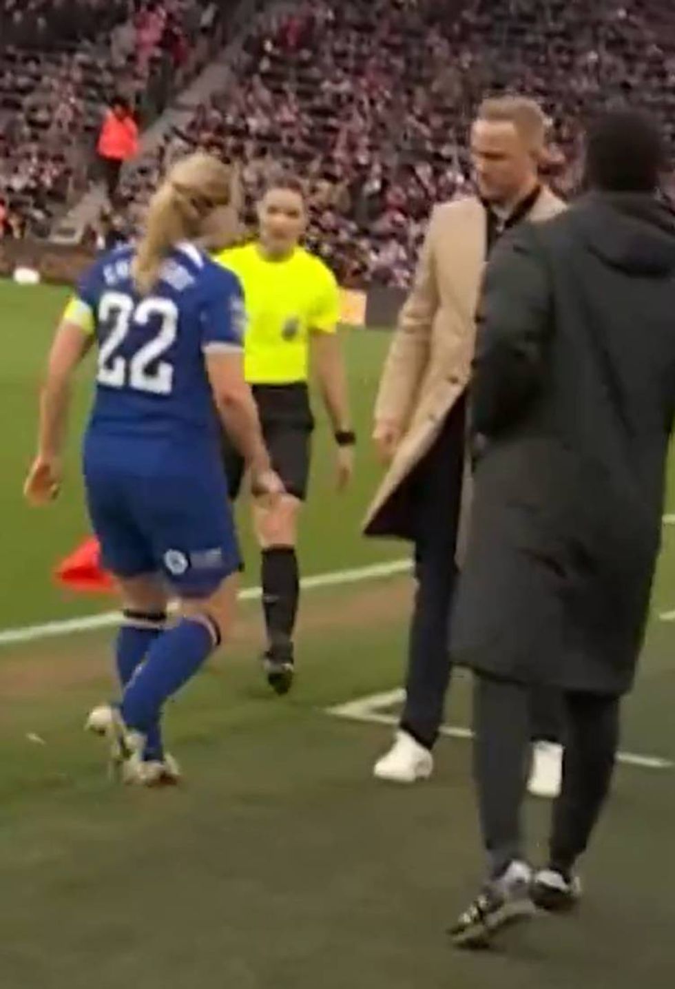 Emma Hayes' anger stemmed from an altercation between Erin Cuthbert and Jonas Eidevall