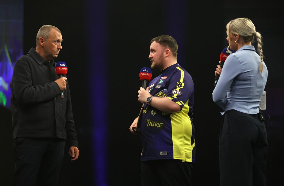 Emma Paton, Luke Littler, Wayne Mardle