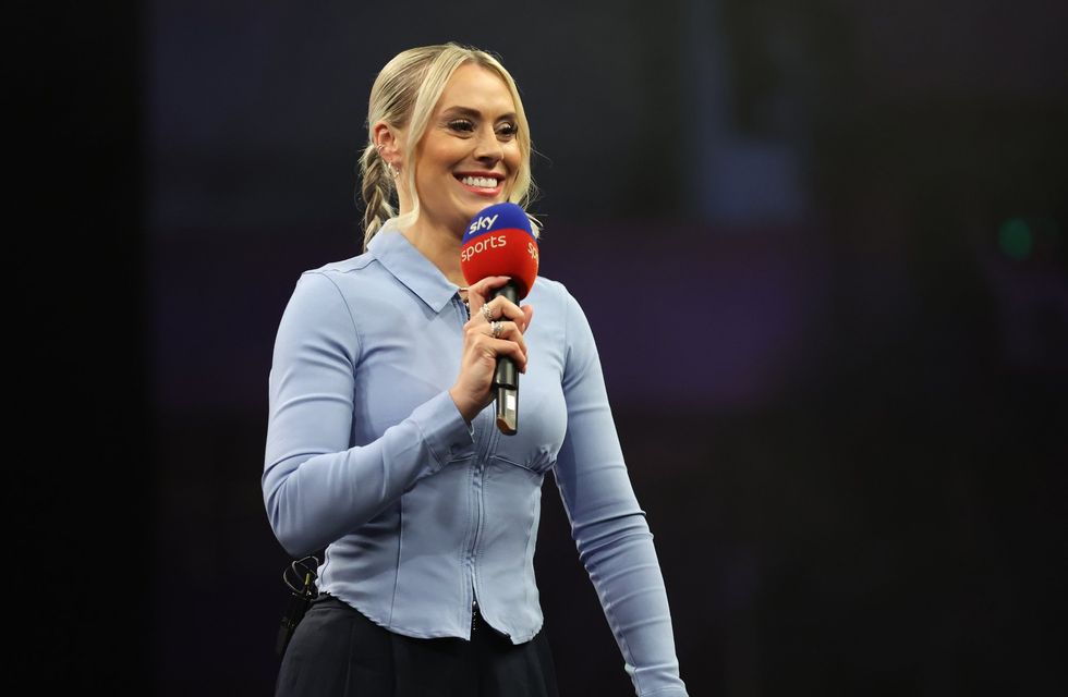 Emma Paton replaced the popular Dave Clark as Sky Sports Darts' anchor presenter