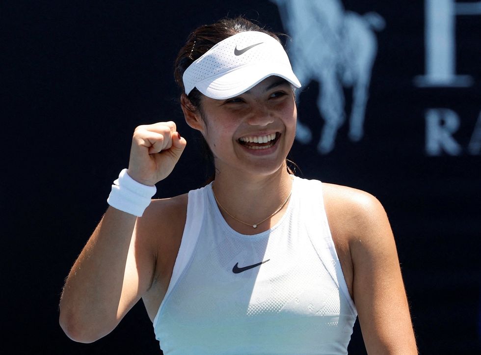 Emma Raducanu Australian Open