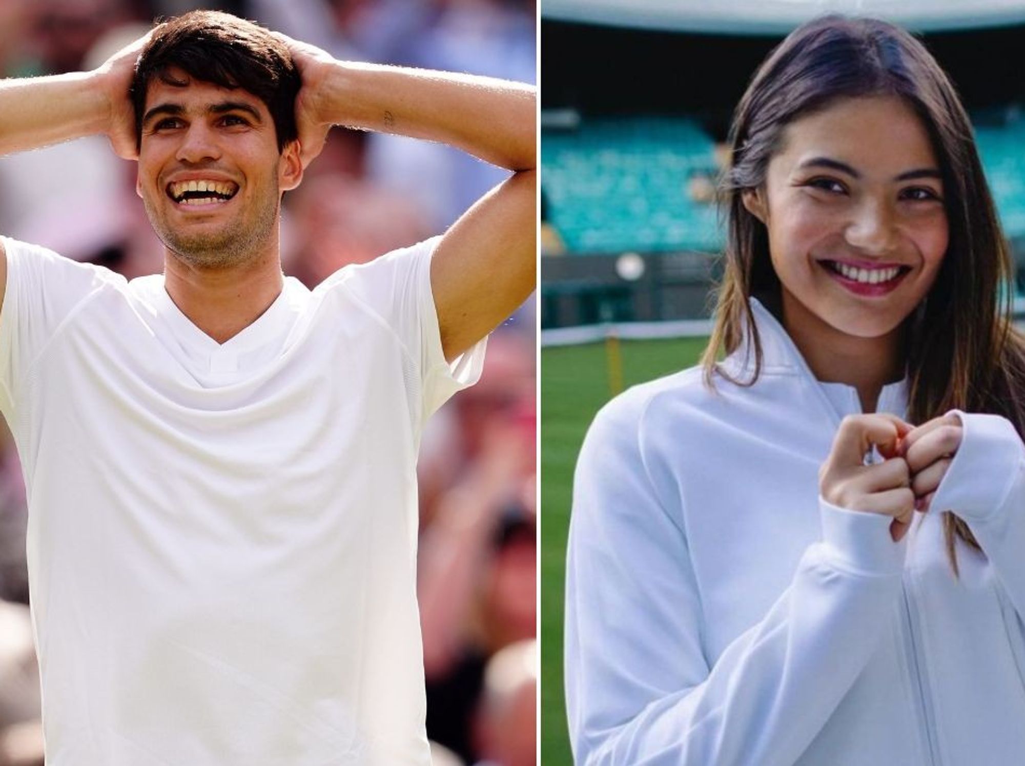 Emma Raducanu Carlos Alcaraz