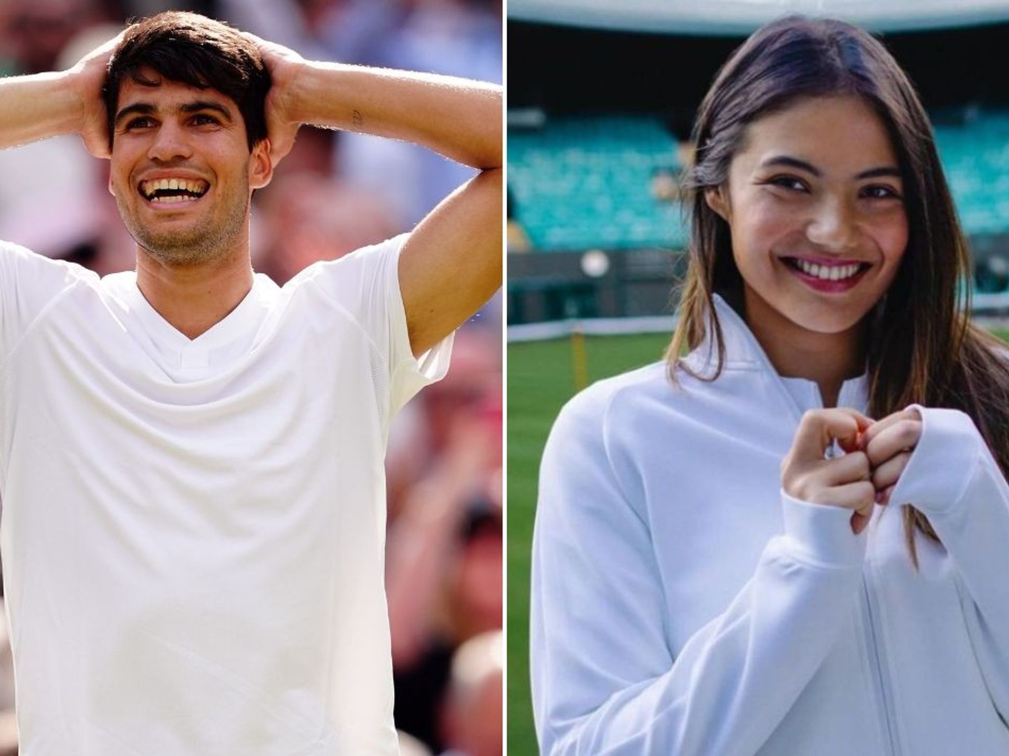 Emma Raducanu Carlos Alcaraz