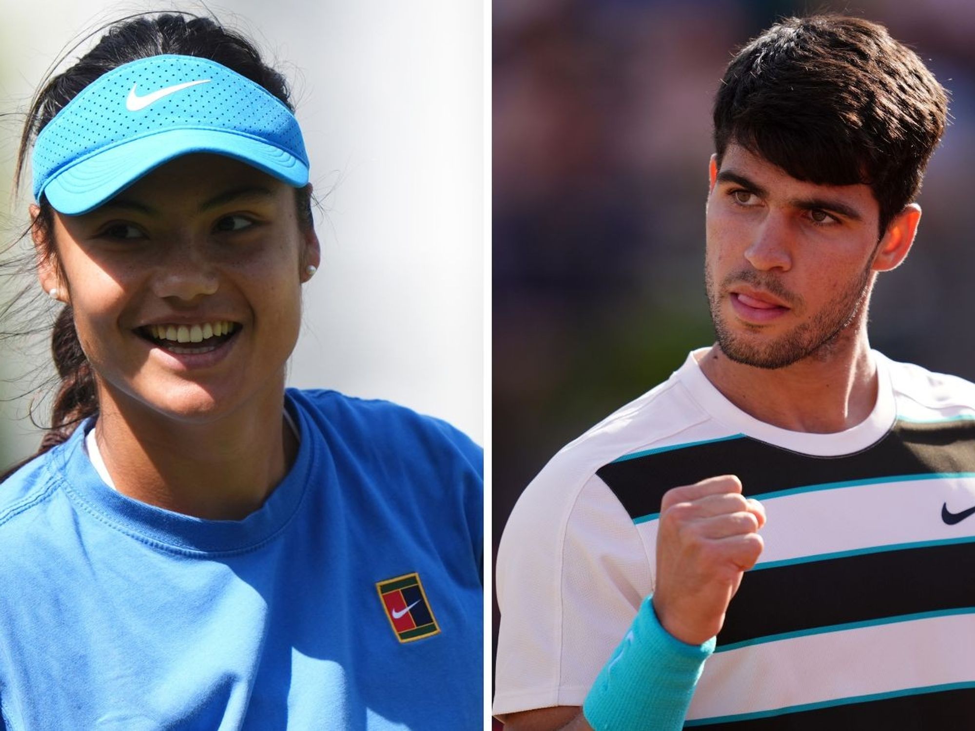 Emma Raducanu Carlos Alcaraz