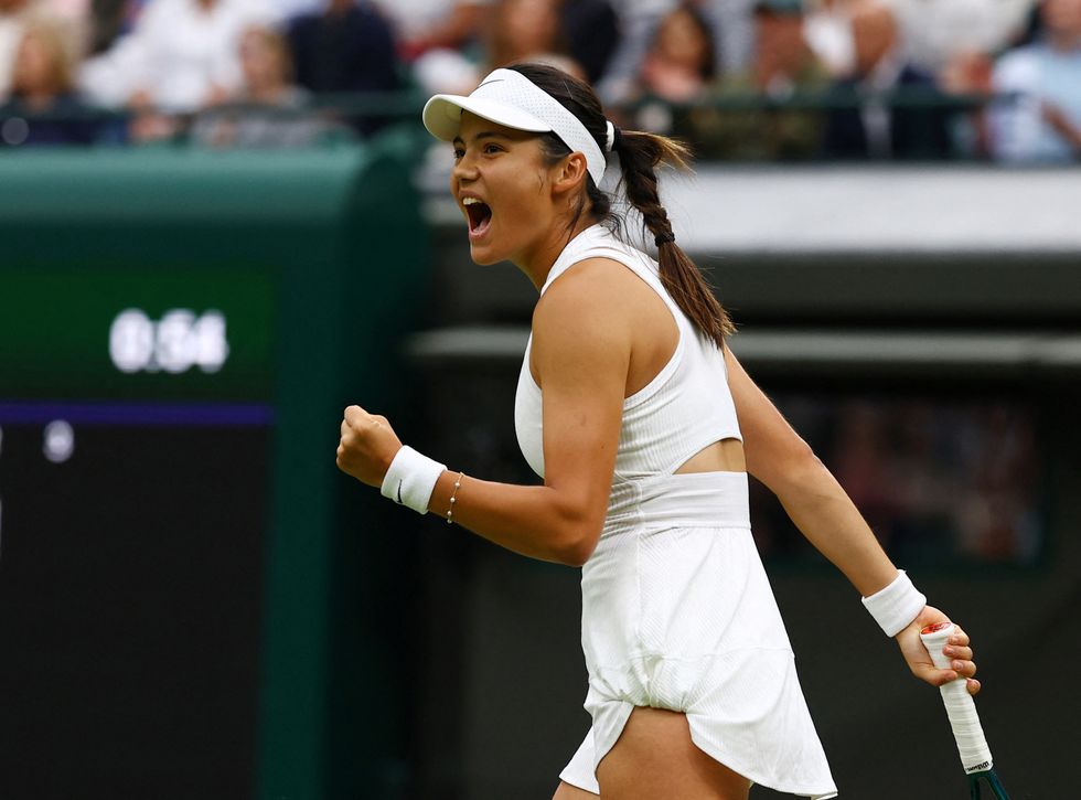 Emma Raducanu could face Maria Sakkari in the next round