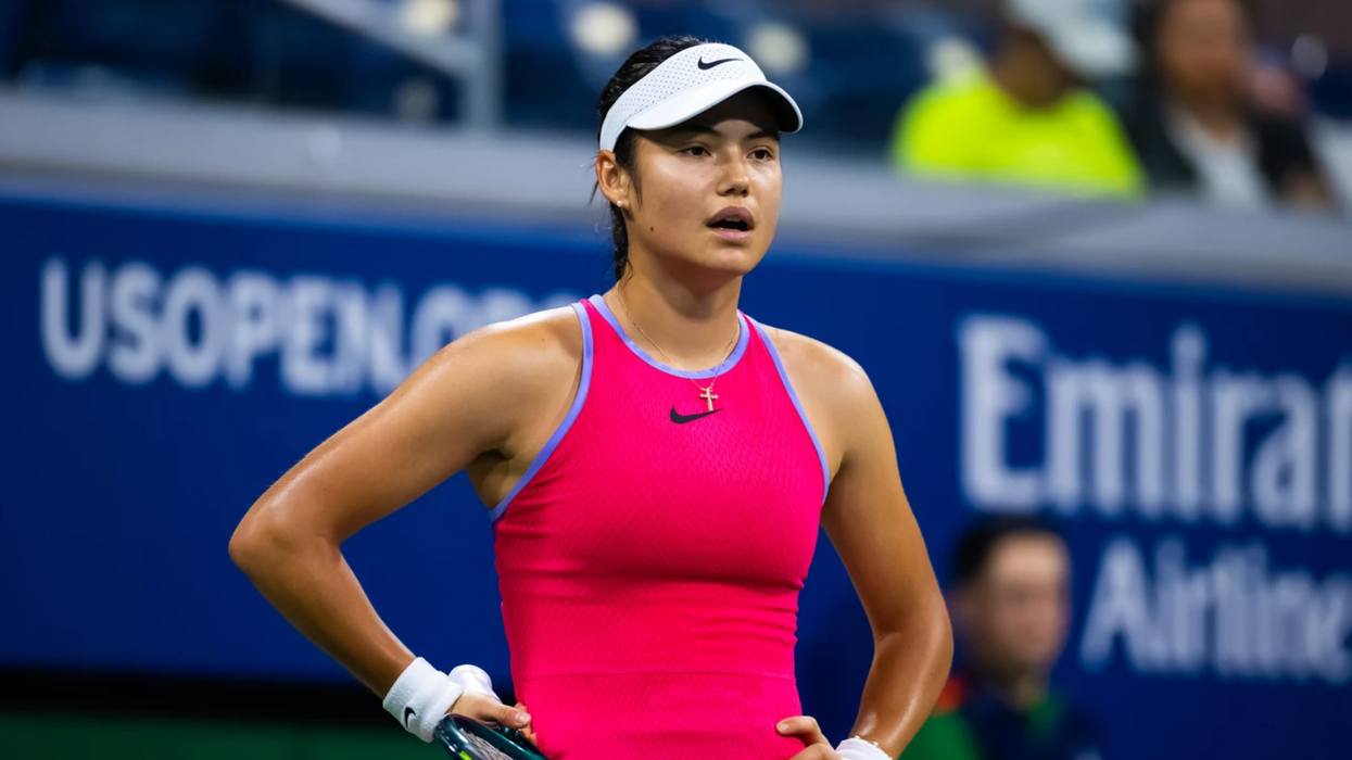 Emma Raducanu crashed out of the US Open at the first round