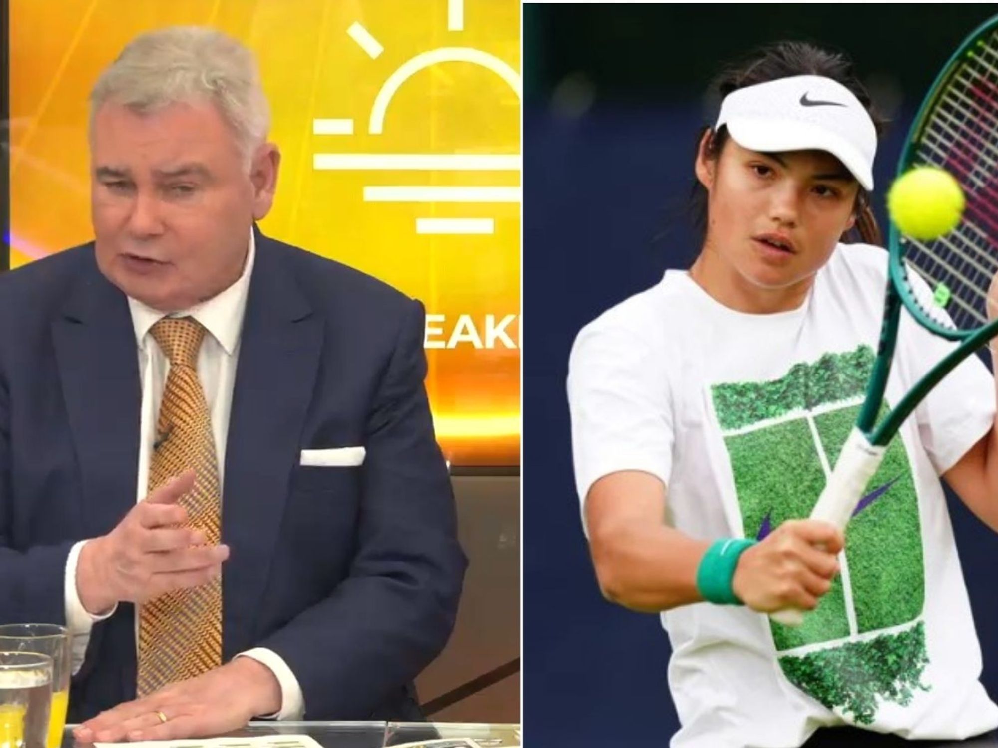 Emma Raducanu, Eamonn Holmes