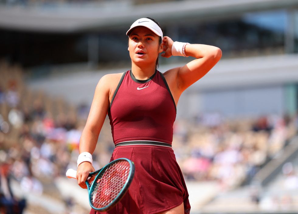 Emma Raducanu French Open