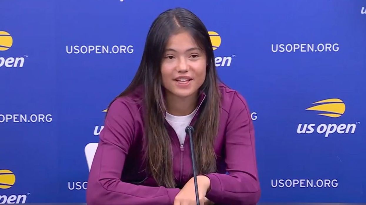 Emma Raducanu gave a blunt response to a question about Andy Murray