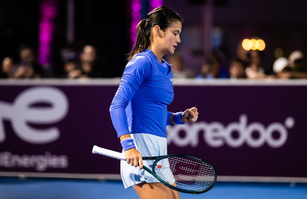 Emma Raducanu had looked in fine fettle before injury struck, proving more frustration