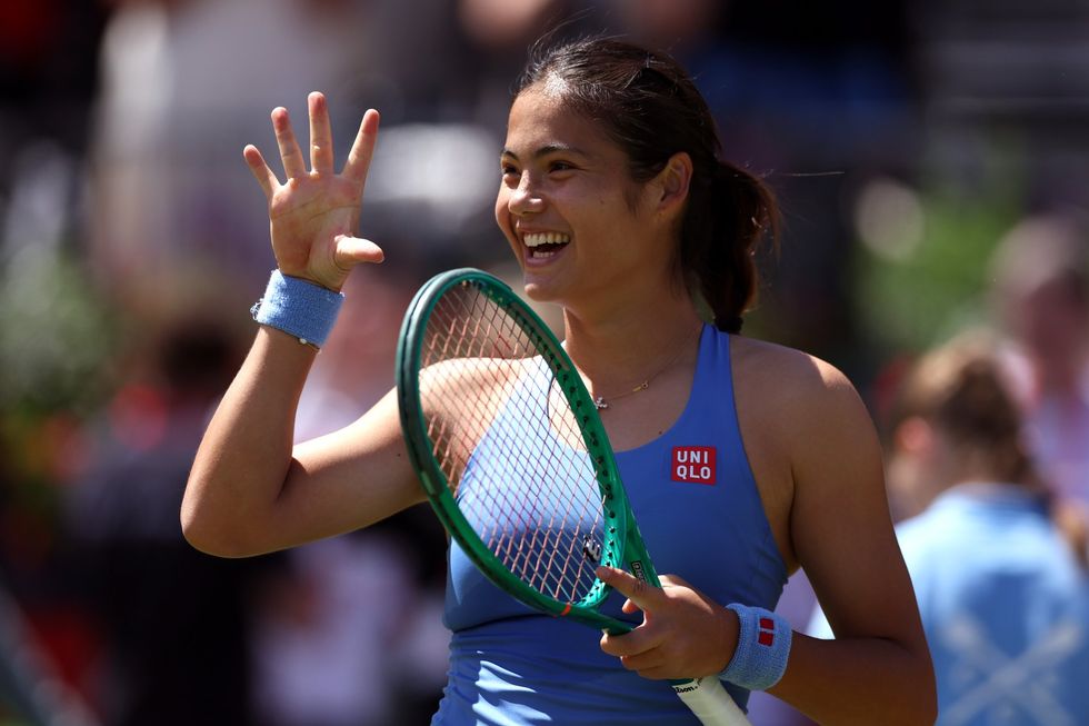 Emma Raducanu has managed her first victory since March after battling a severe illness