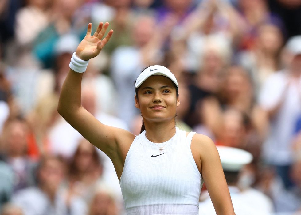 Emma Raducanu has praised Andy Murray's professionalism