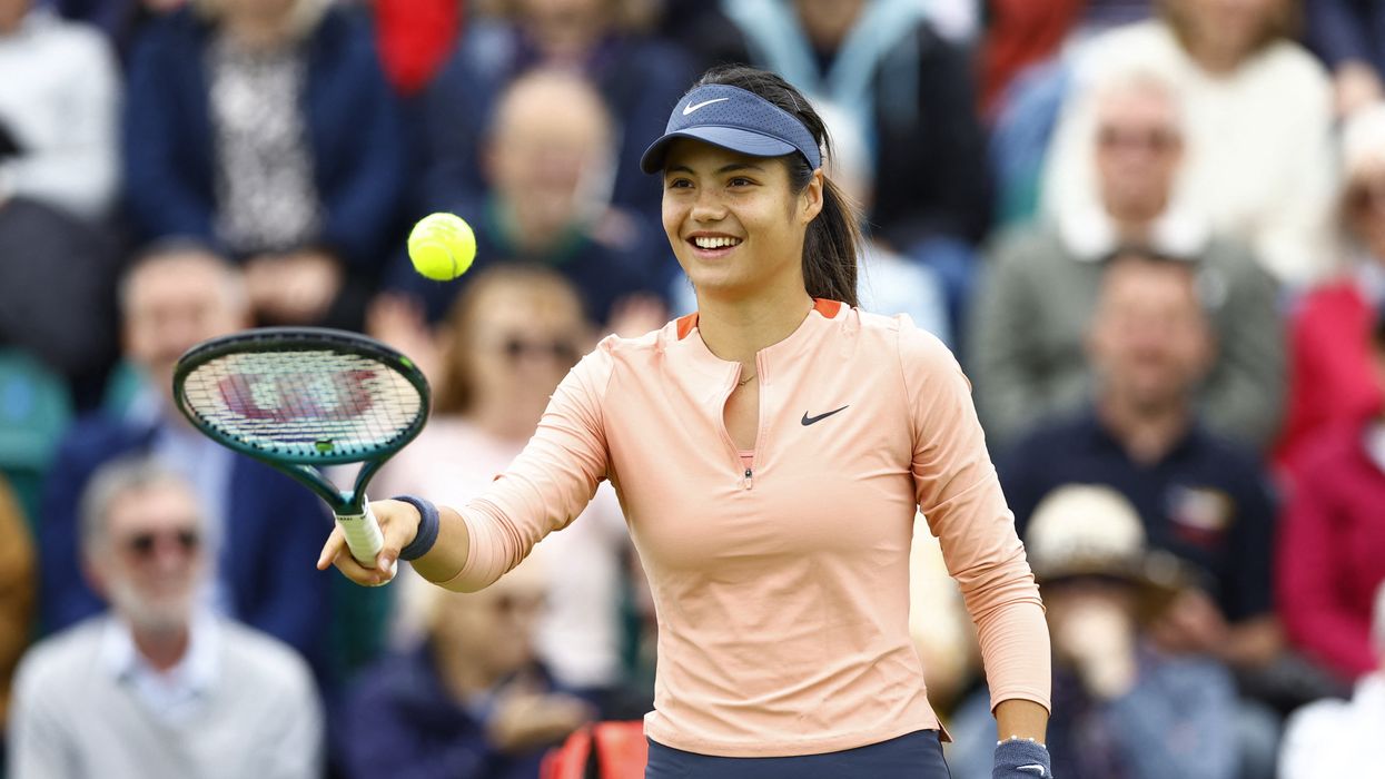 Emma Raducanu is through to the quarter finals at the Nottingham Open