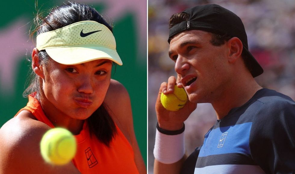 Emma Raducanu Jack Draper