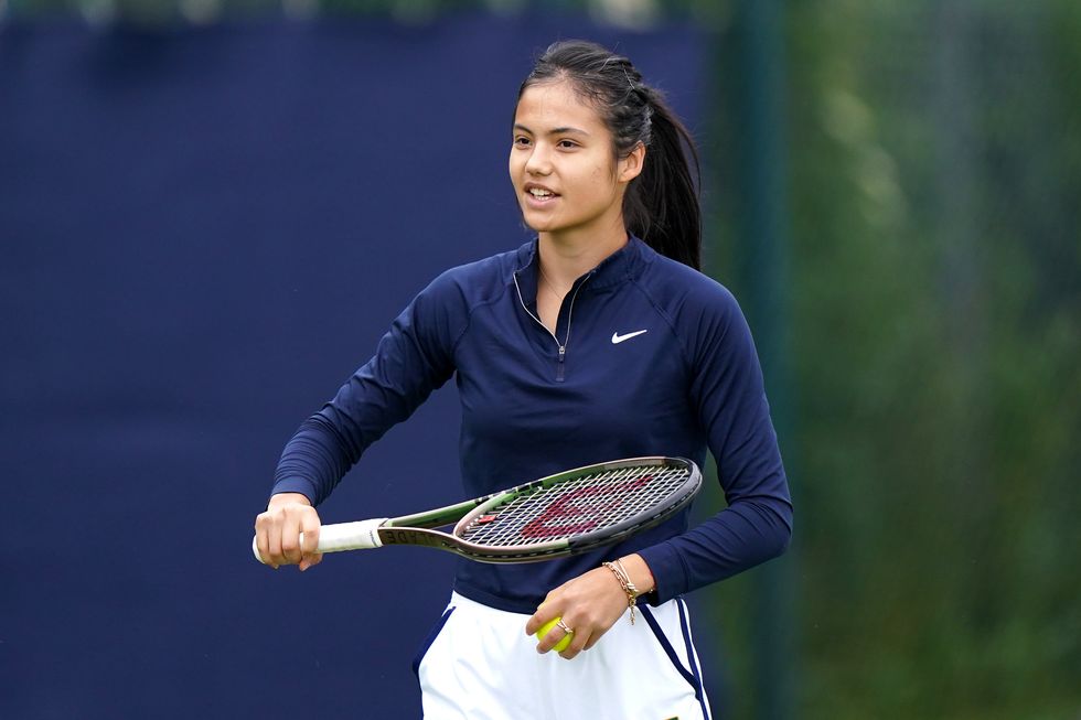 Emma Raducanu only made her comeback from injury last week