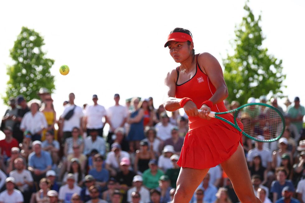 Emma Raducanu struggled at the French Open this year after being plagued by injuries beforehand