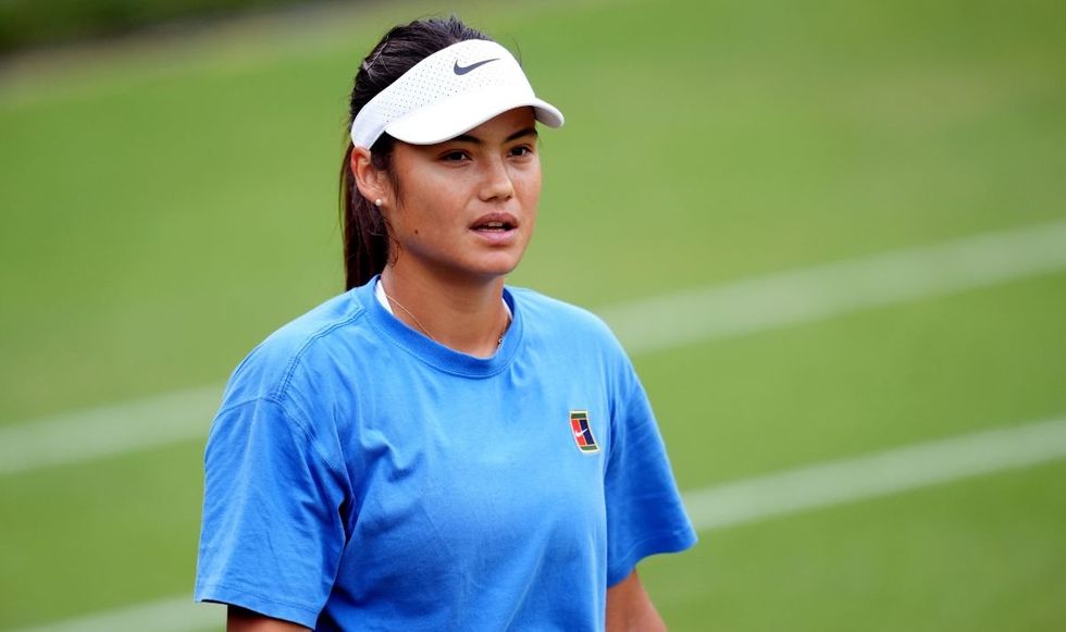 Emma Raducanu suffered defeat against Maria Shakkari