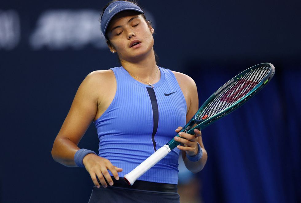 Emma Raducanu\u2019s return to form was dealt another setback as she retired from her first-round match at the Wuhan Open, struggling visibly in the humid Chinese conditions against American Ann Li