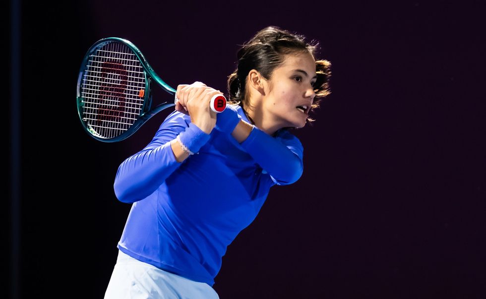 Emma Raducanu was forced to retire in the third set against Camila Osorio