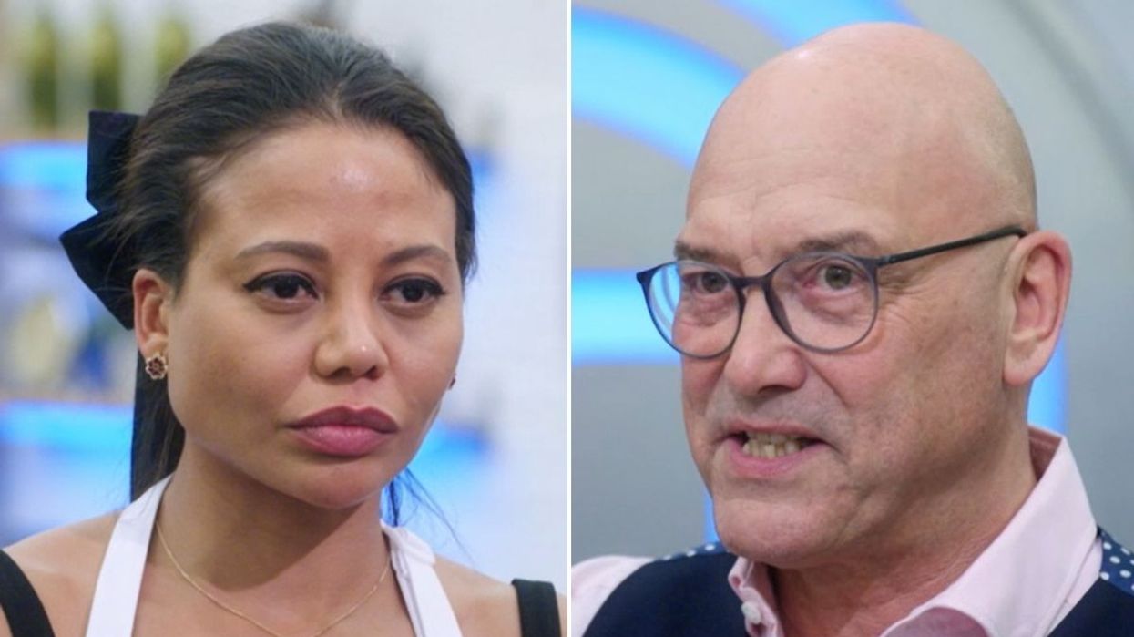 Emma Thynn and Gregg Wallace