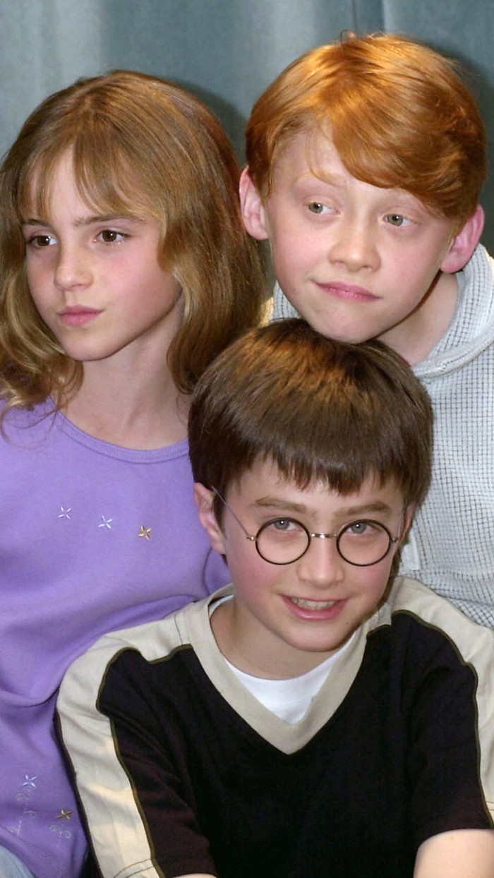 Emma Watson, Rupert Grint and Daniel Radcliffe