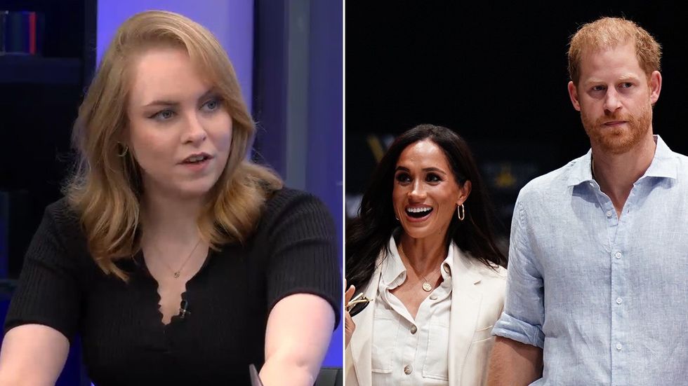 Emma Webb, Prince Harry and Meghan Markle