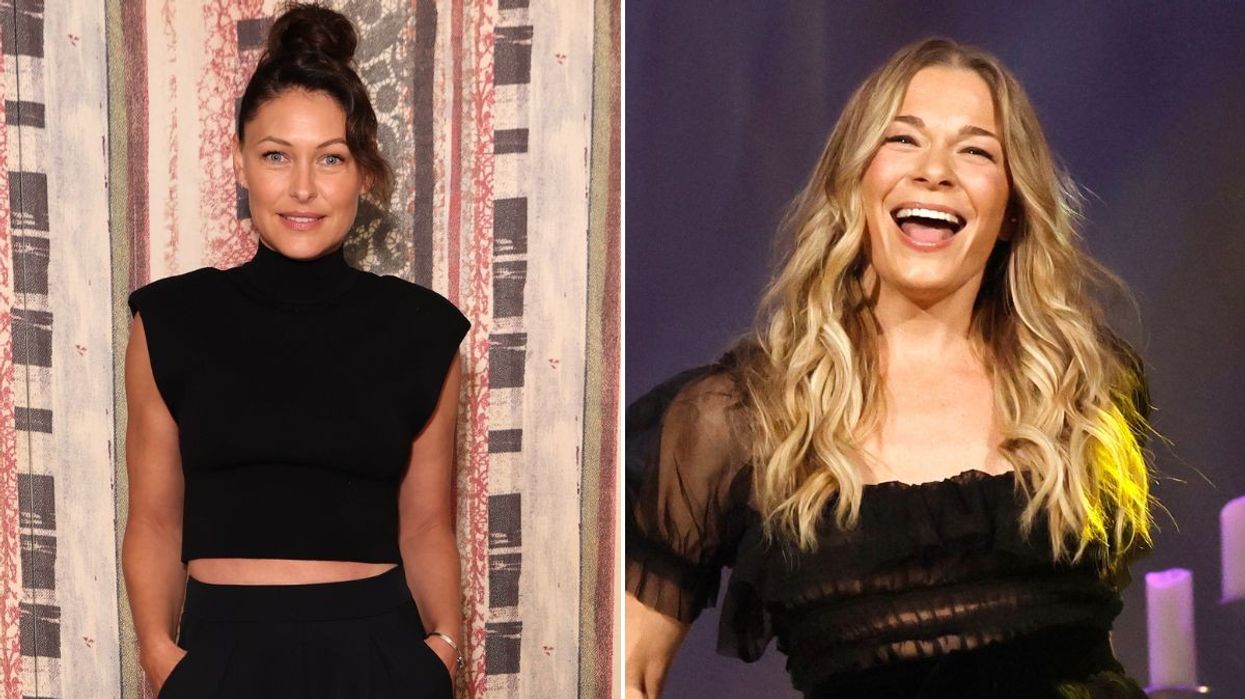 Emma Willis and LeAnn Rymes