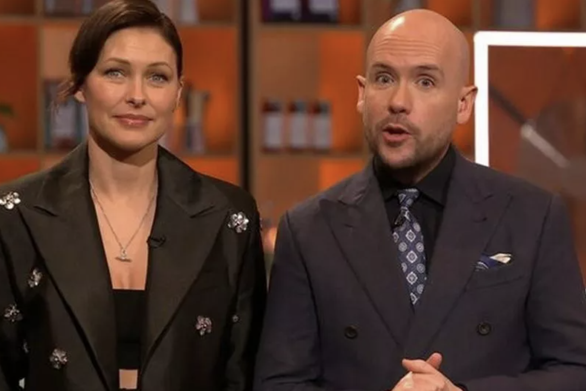 Emma Willis and Tom Allen