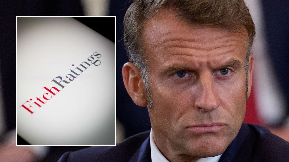 Emmanuel Macron and Fitch Ratings