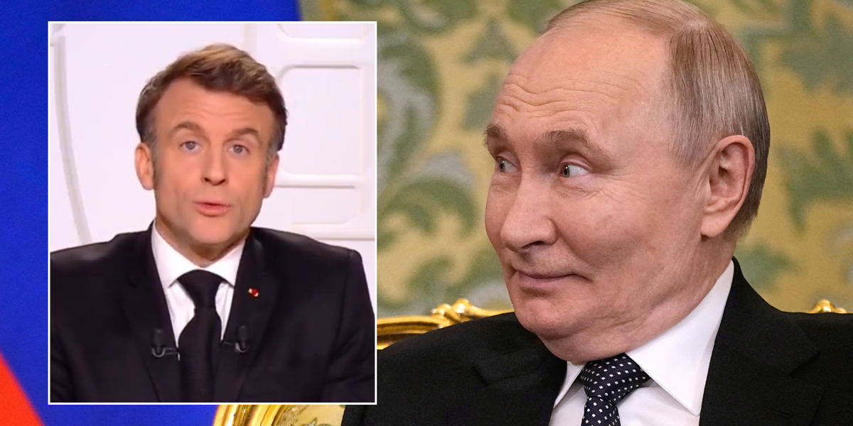 NextImg:'Brink of abyss!' Russia hits back at Emmanuel Macron after he told Europe to 'prepare for war'