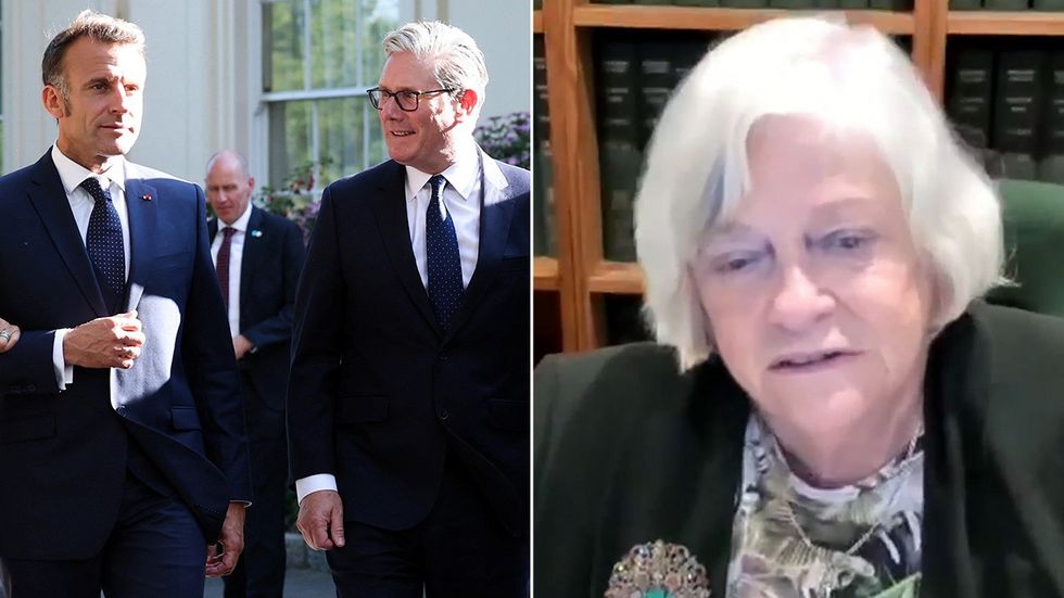 Emmanuel Macron, Keir Starmer, Ann Widdecombe